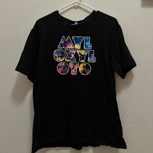 Coldplay Mylo Xyloto 2012 Tour T-Shirt Size XL